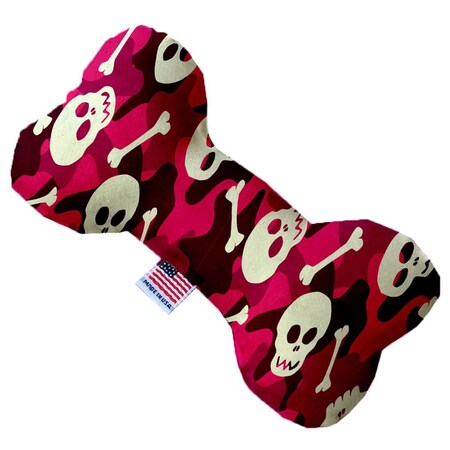 Mirage Pet Products Pink Camo Skulls 6 in. Bone Dog Toy 1343-TYBN6